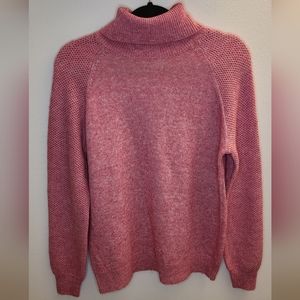 Loft Pink Turtleneck Sweater